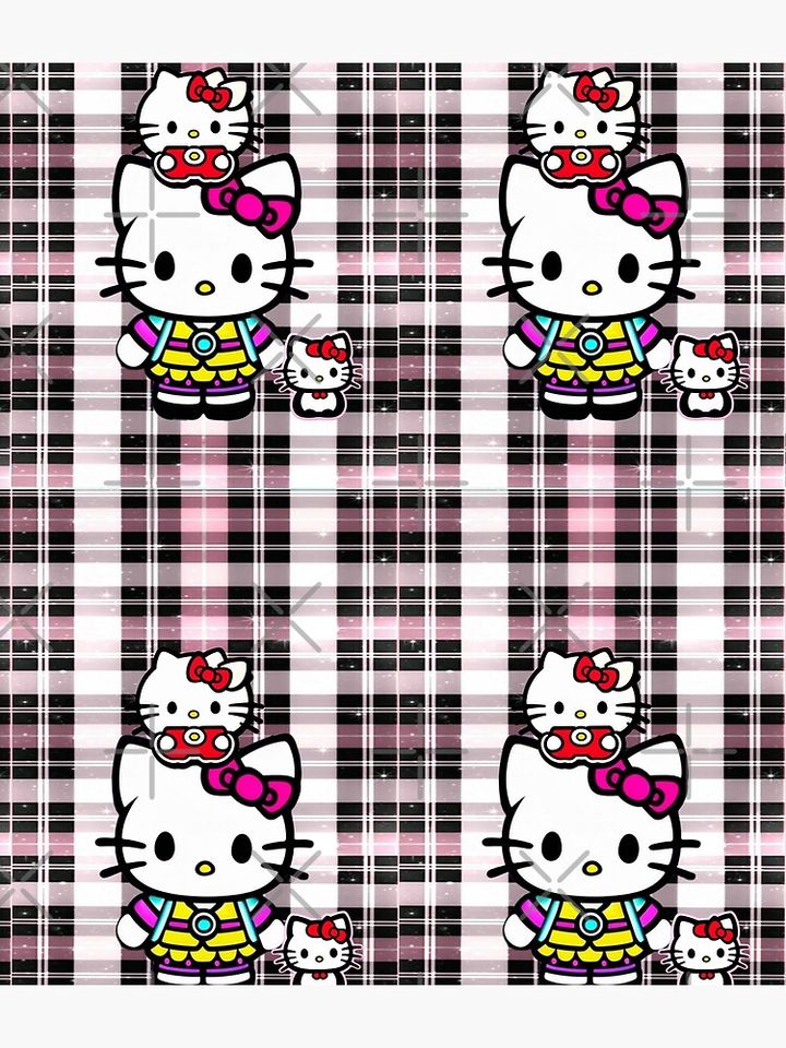 Hello Kitty Pink Pattern Backpack