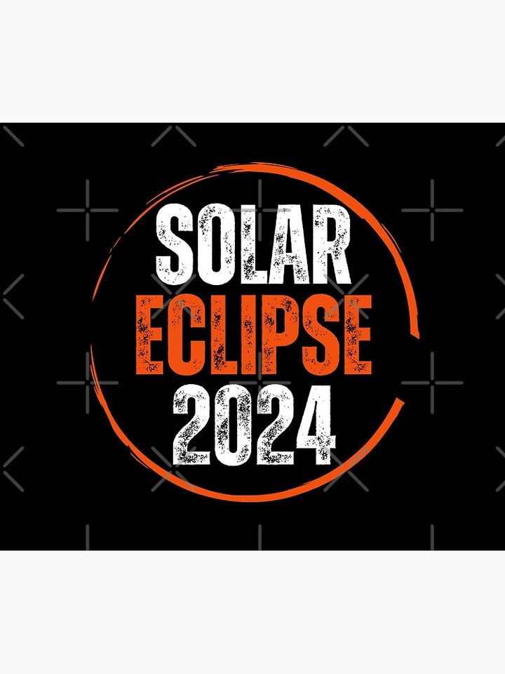 Solar Eclipse 2024 Mouse Pad