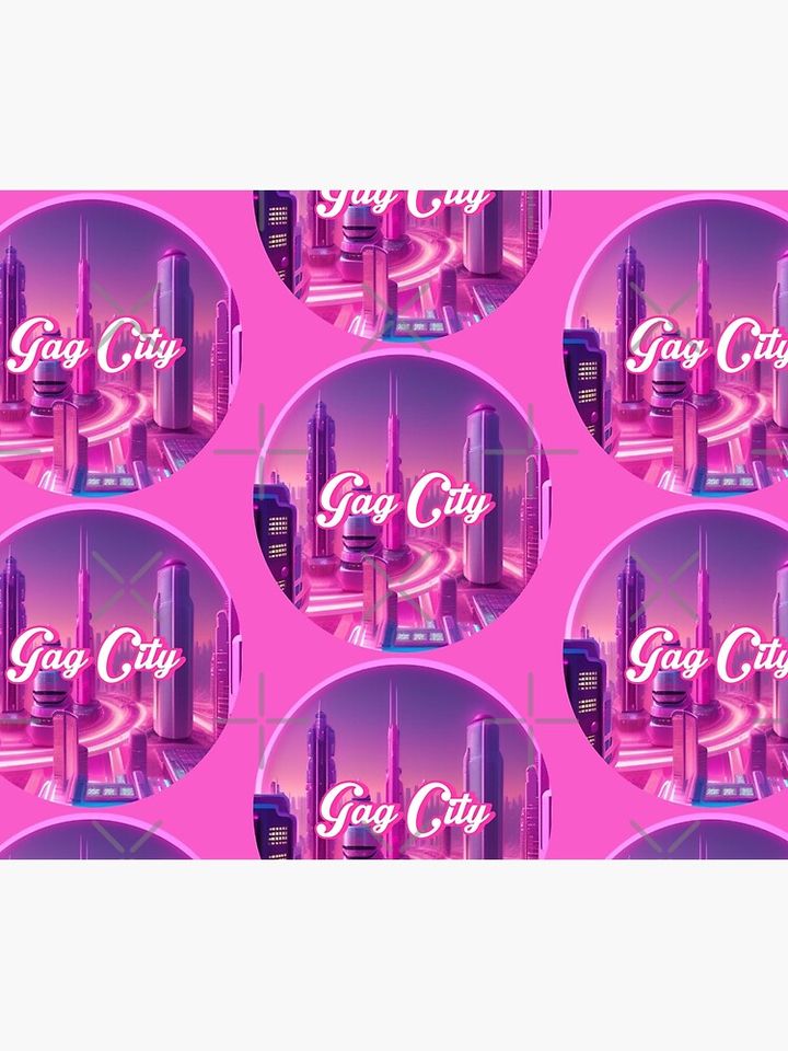 Nicki’s Gag City (Pink Friday 2) Tapestry