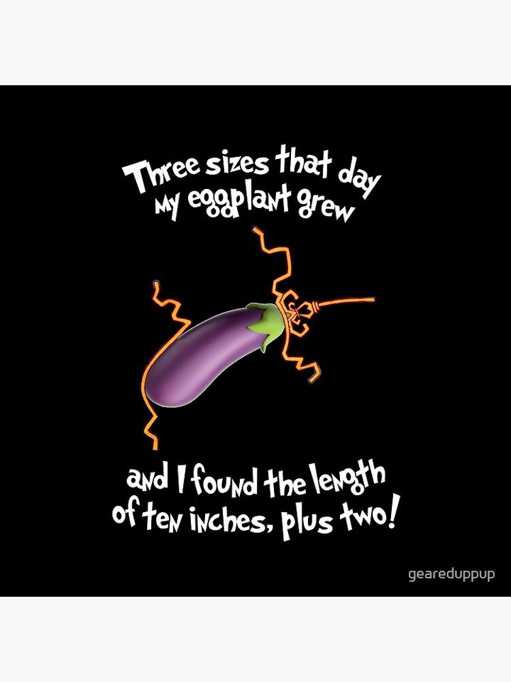 Seuss Geisel' Eggplant Pillow