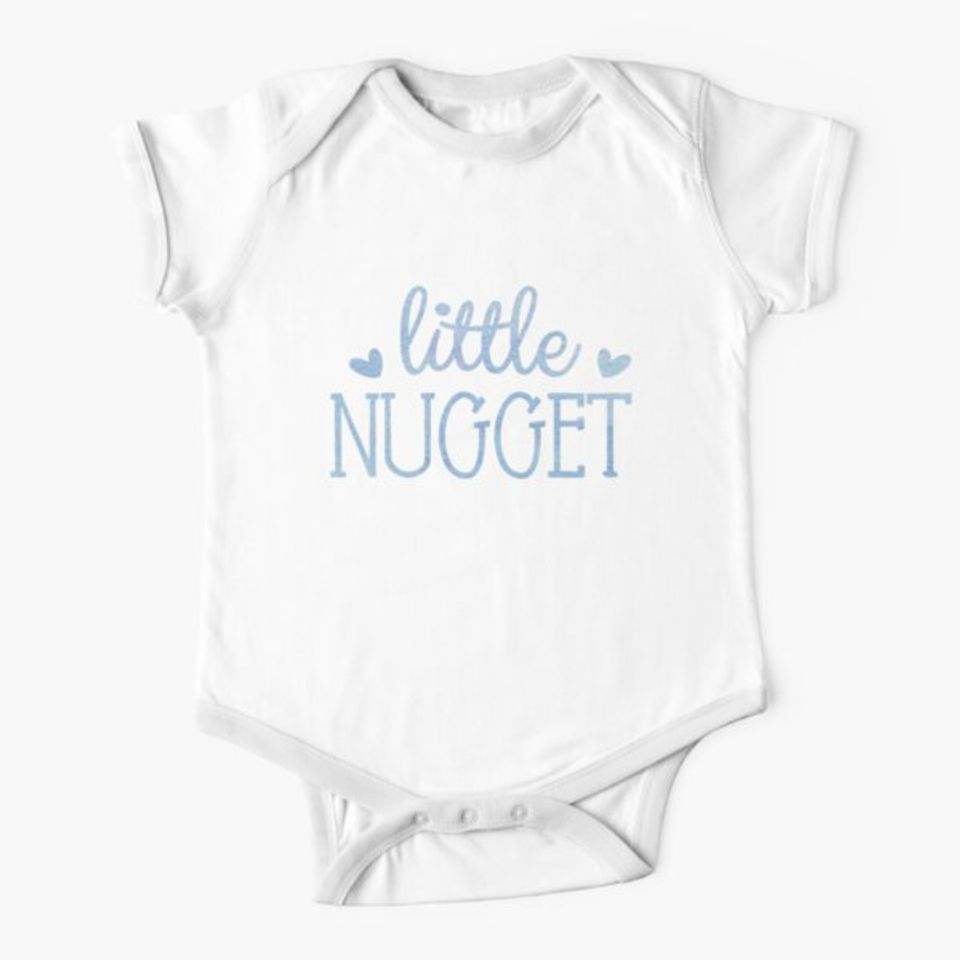 Little Nugget - Blue Onesie