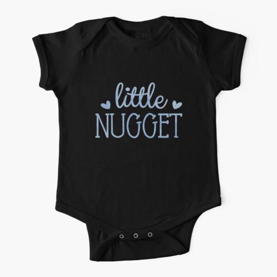 Little Nugget - Blue Onesie
