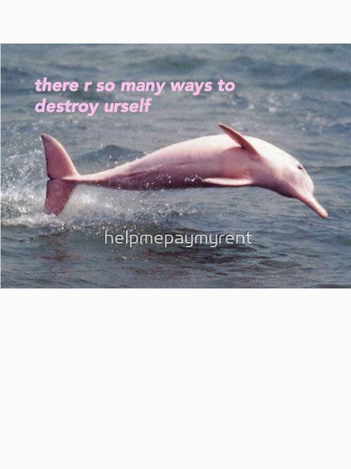 Nihilisme des dauphins roses Débardeur dos nageur