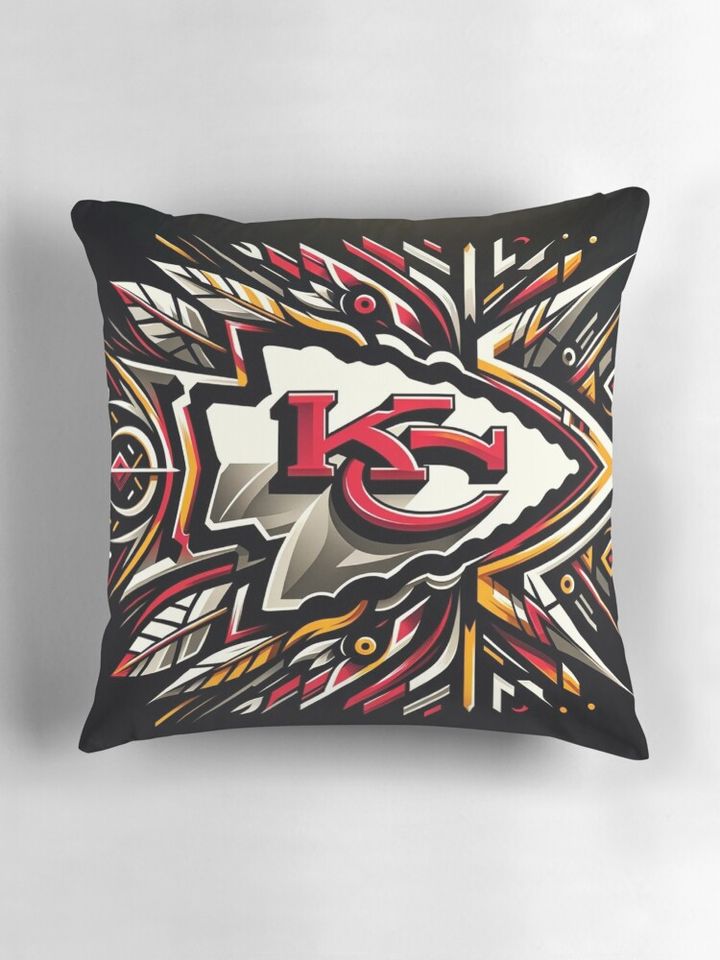 Chiefs Football Pillow