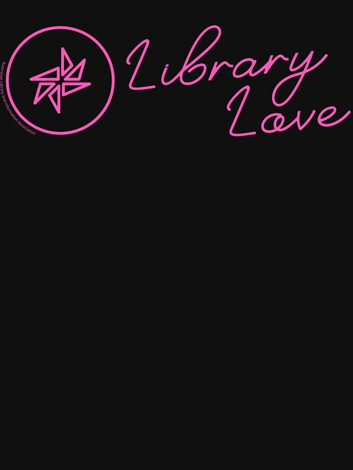 ALIA Library Love Neon Pink T-Shirt
