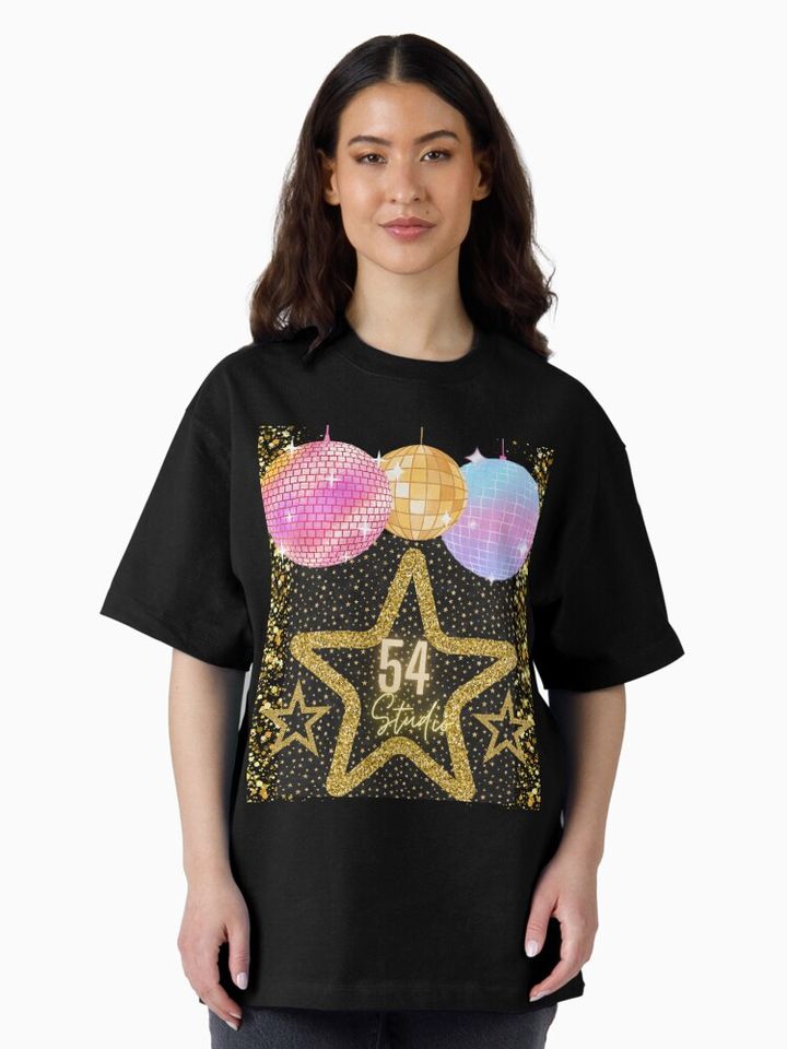 Studio 54 disco ball Oversized T-Shirt