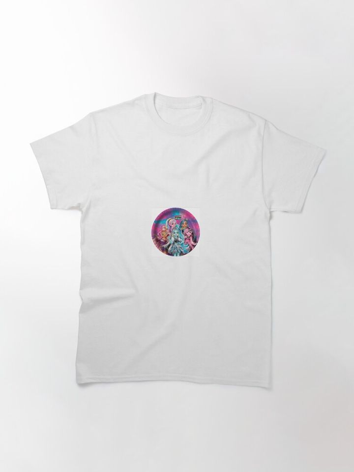 Colorful Monster Art Classic T-Shirt – Fun Casual Streetwear Graphic Tee