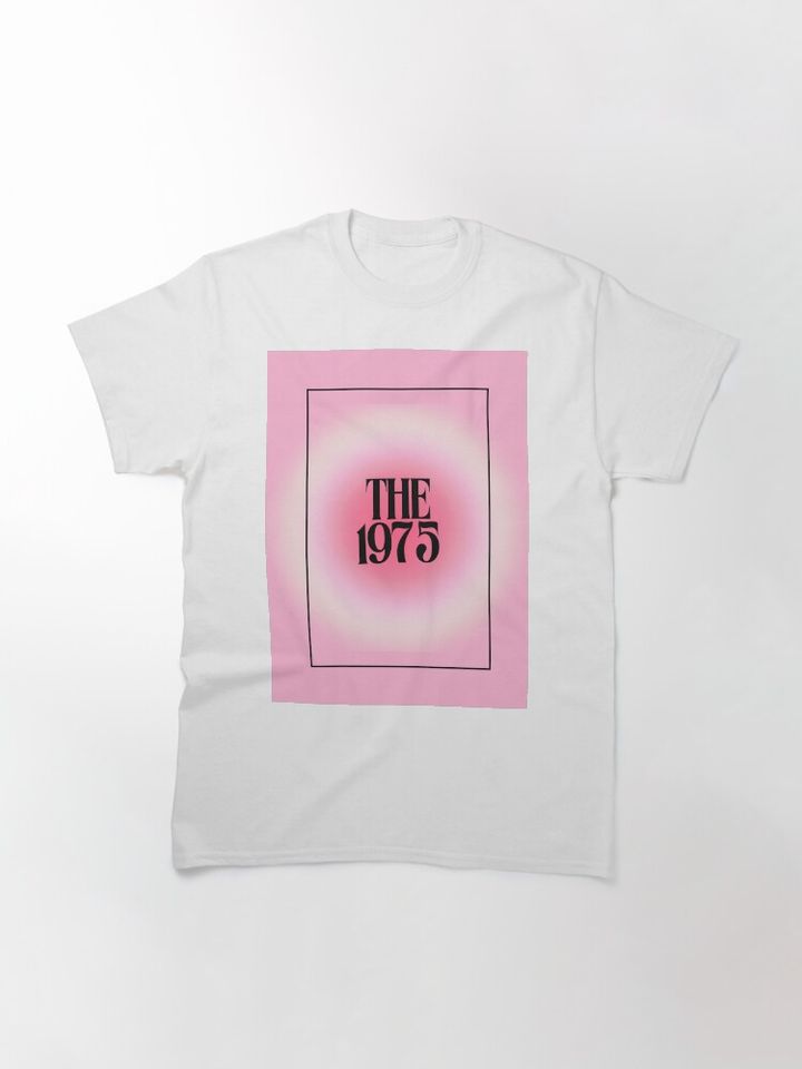 The 1975 Neon Pink Rectangle Classic T-Shirt