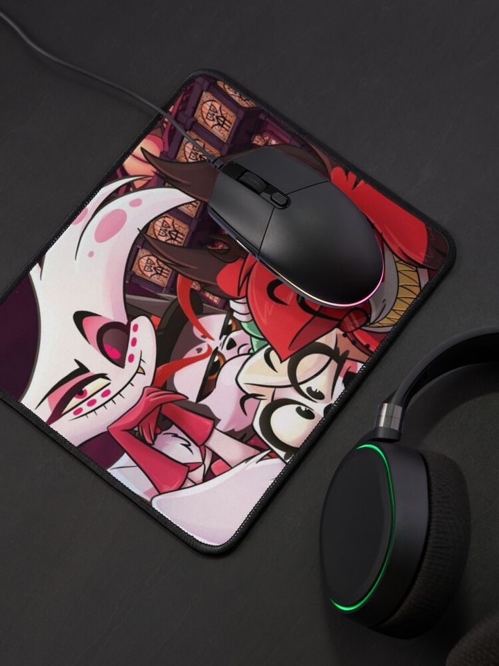 Hazbin Hotel Mouse Pad, Hazbin Hotel Decor