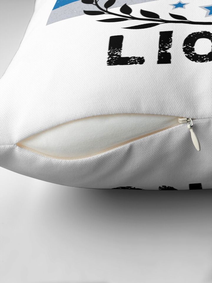 Detroit Lions Football Pillow
