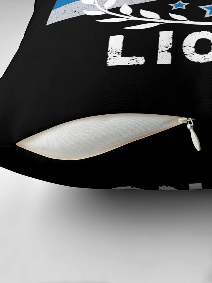 Detroit Lions Football Pillow