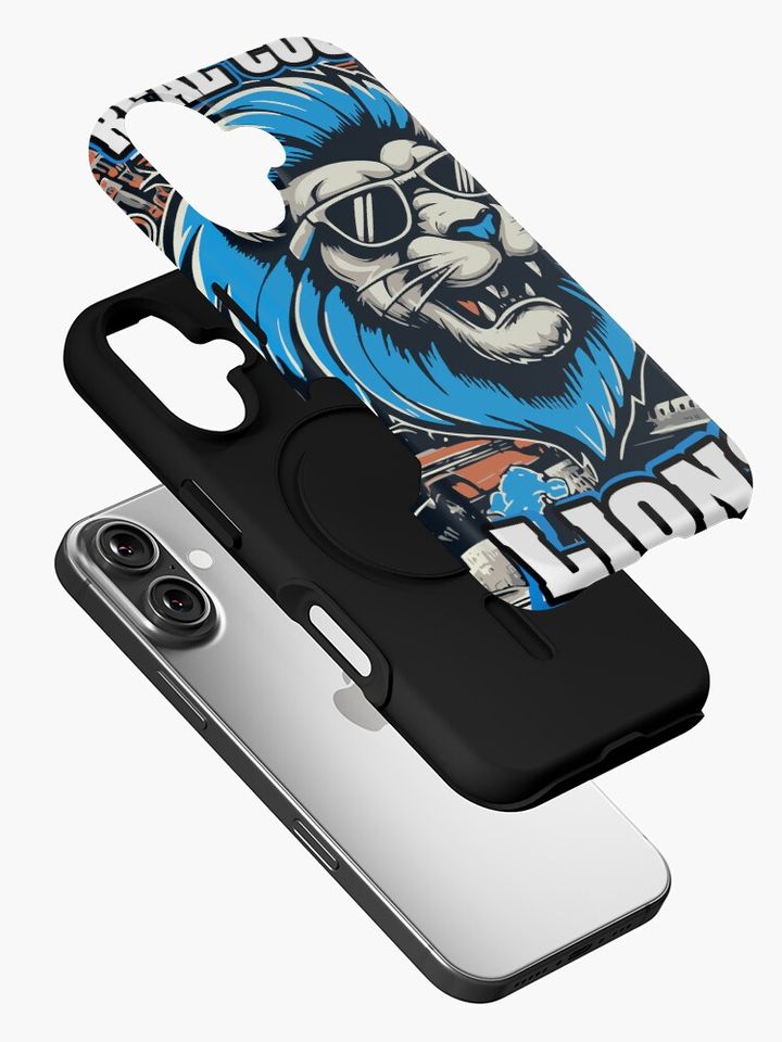 Detroit Lions Real Cool Design  iPhone Case
