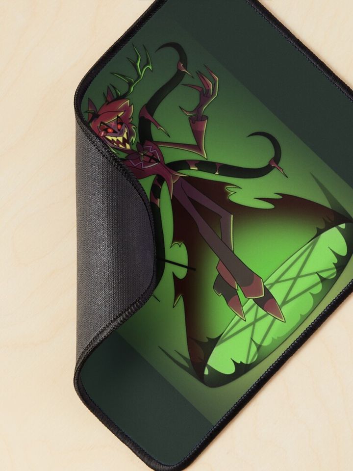 Alastor Hazbin Hotel Mouse Pad, Hazbin Hotel Decor