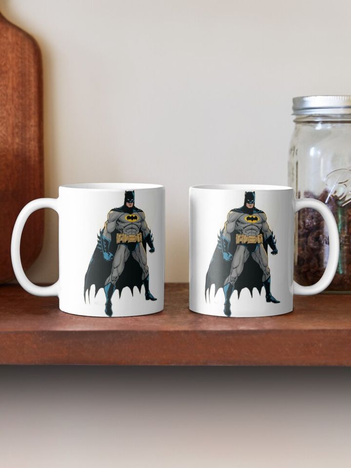 Batman Coffee Mug, Hero mug, Batman merch