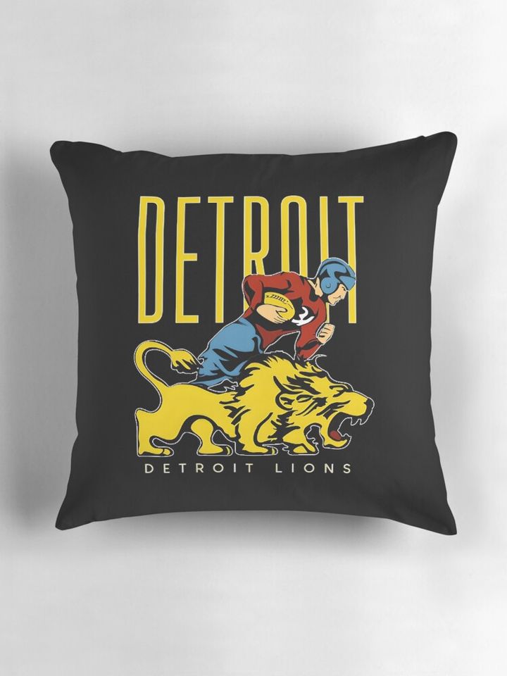 Detroit Lions Pillow