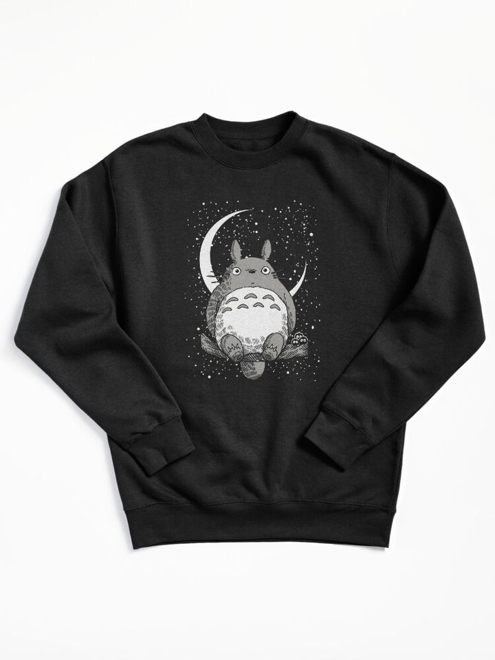 Sit Under The Moon Pullover Sweatshirt