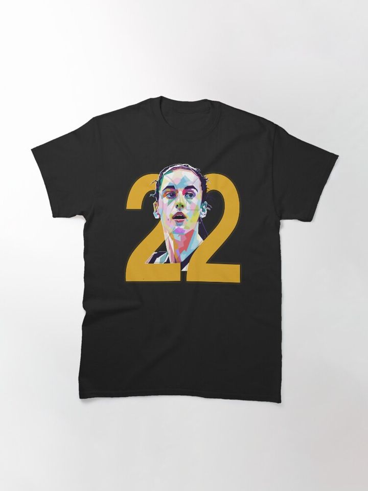 Caitlin Clark Syle Wpap Pop Art Classic T-Shirt