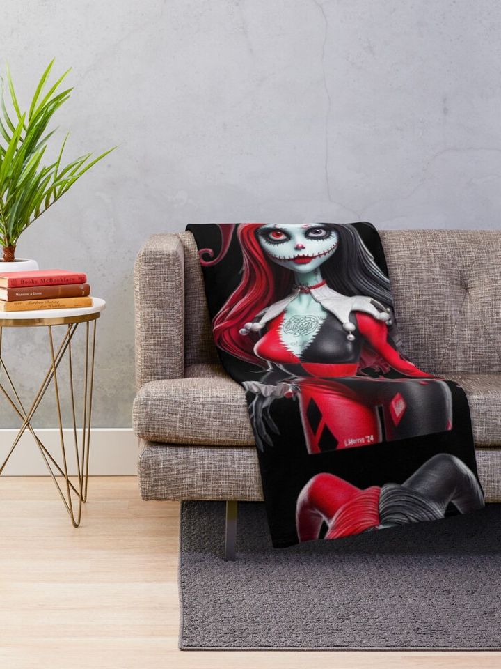 Sally Quinn V2 Throw Blanket