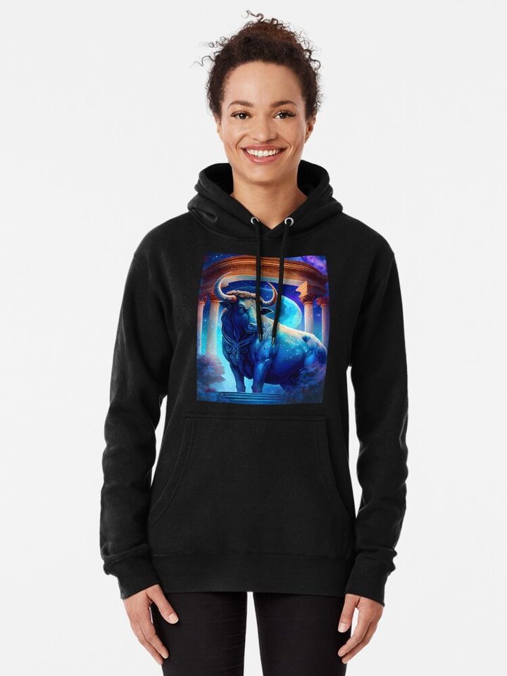 Taurus Astrology Pullover Hoodie, Gifts for Taurus