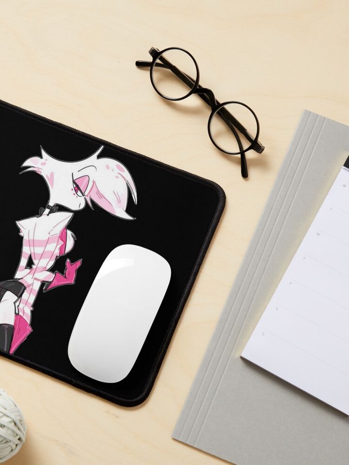 Angel Dust Hazbin Hotel Mouse Pad, Hazbin Hotel Decor