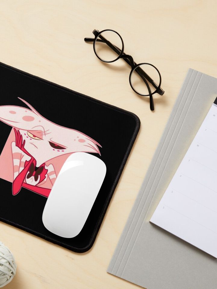 Angel Dust Hazbin Hotel Mouse Pad, Hazbin Hotel Decor