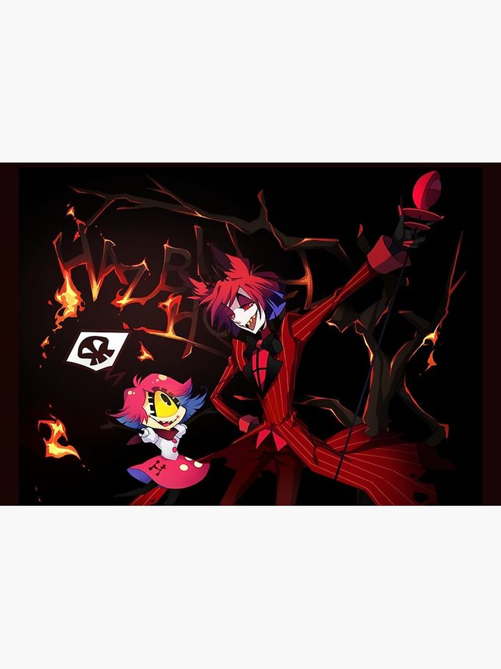 Alastor Hazbin Hotel Jigsaw Puzzle, Hazbin Hotel Fan Gift