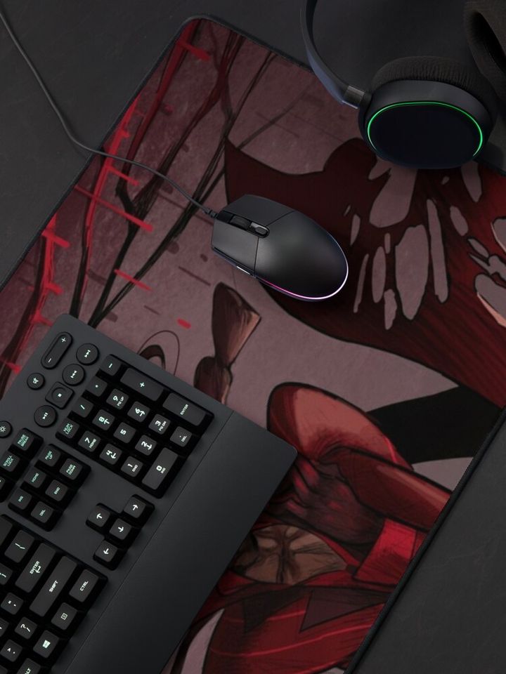 Hazbin Hotel Desk Mat, Hazbin Hotel Decor