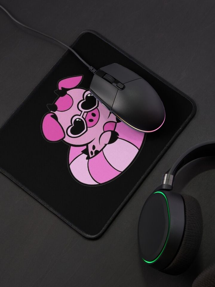 Angel Dust Hazbin Hotel Mouse Pad, Hazbin Hotel Decor