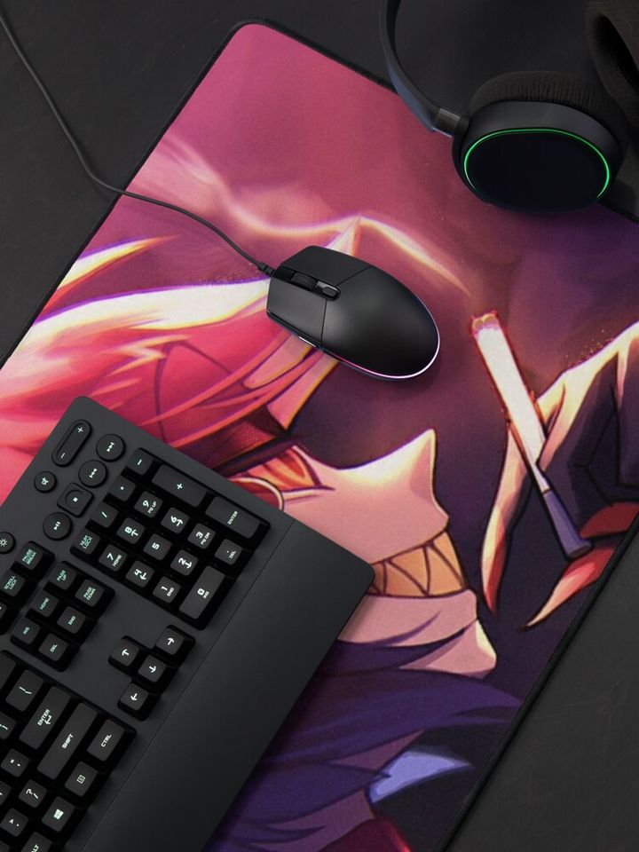 Alastor Hazbin Hotel Desk Mat, Hazbin Hotel Decor