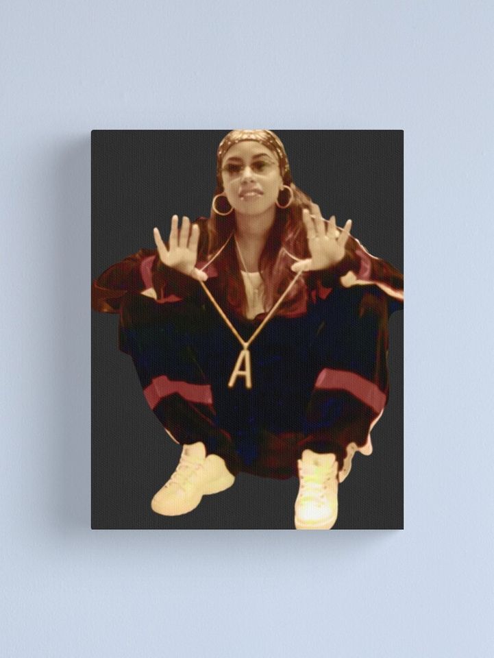 Aaliyah Dana Haughton Pop Canvas