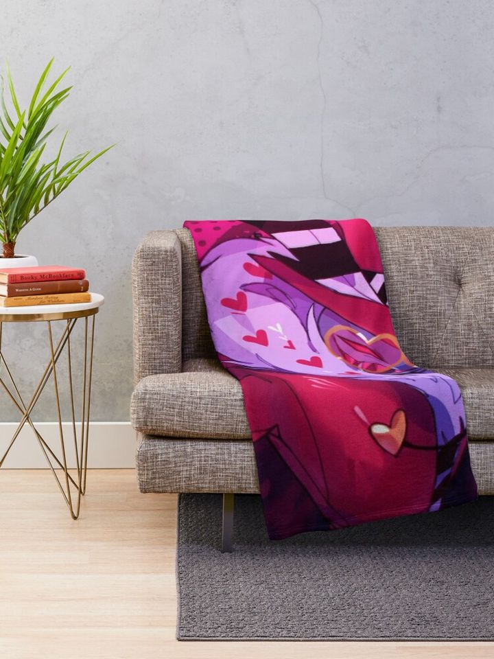Hazbin Hotel Blanket, Hazbin Hotel Fan Gift