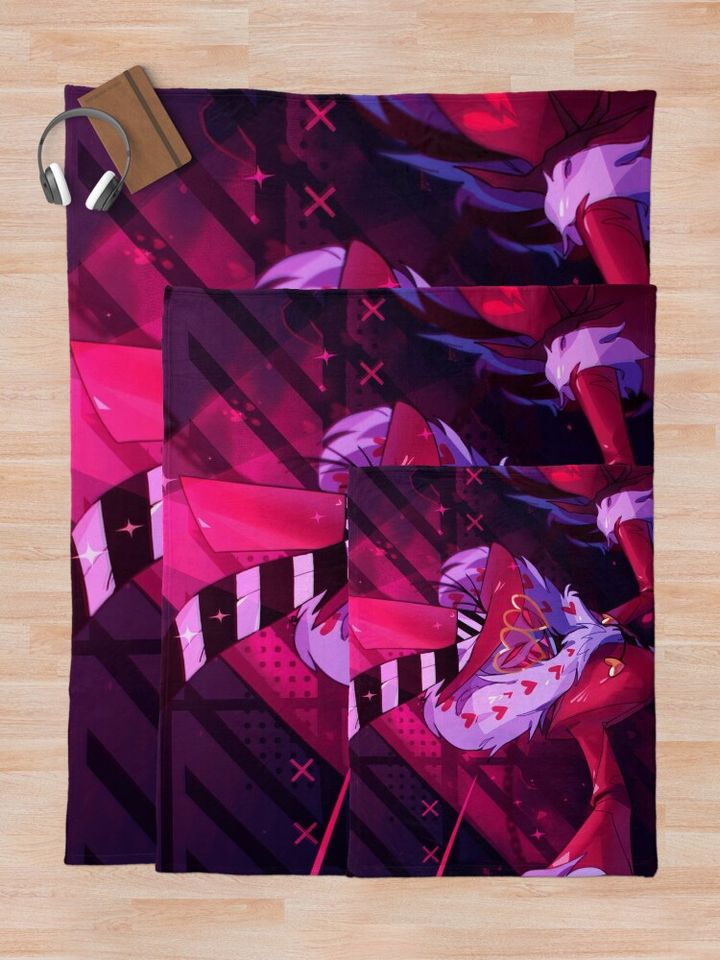 Hazbin Hotel Blanket, Hazbin Hotel Fan Gift
