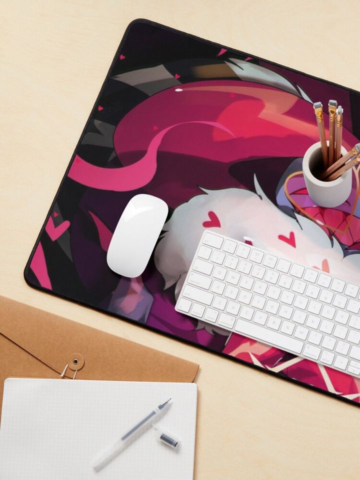 Hazbin Hotel Desk Mat, Hazbin Hotel Decor