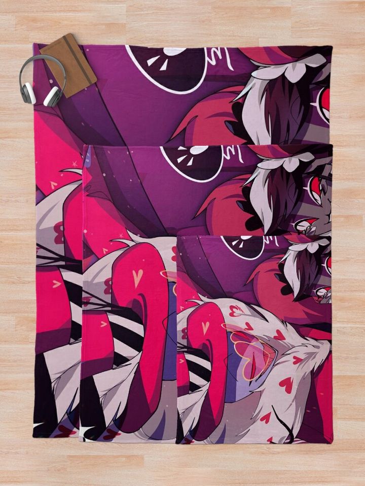 Hazbin Hotel Blanket, Hazbin Hotel Fan Gift