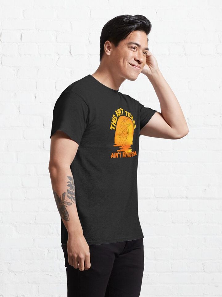 LINEAR WOMAN TEXAS SUNSET Classic T-Shirt