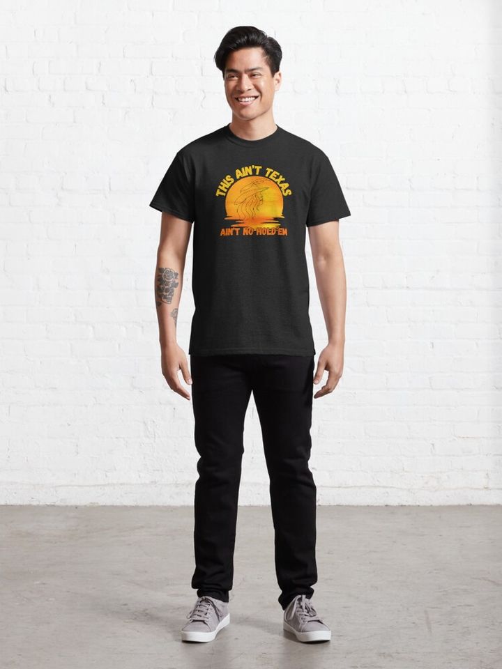LINEAR WOMAN TEXAS SUNSET Classic T-Shirt