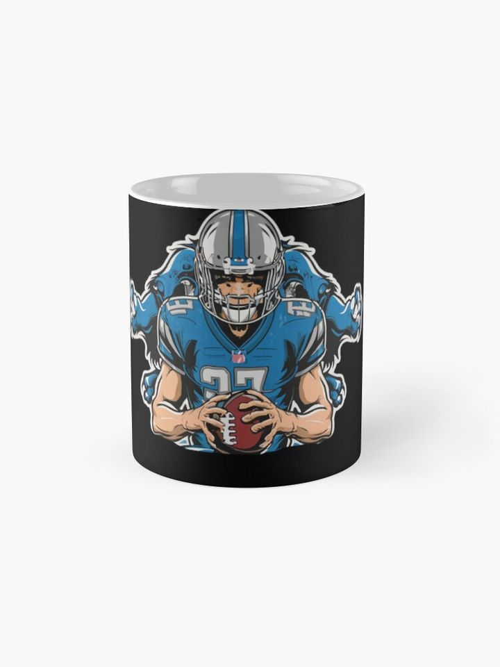 Detroit Lions Grit and Power Coffee Mug