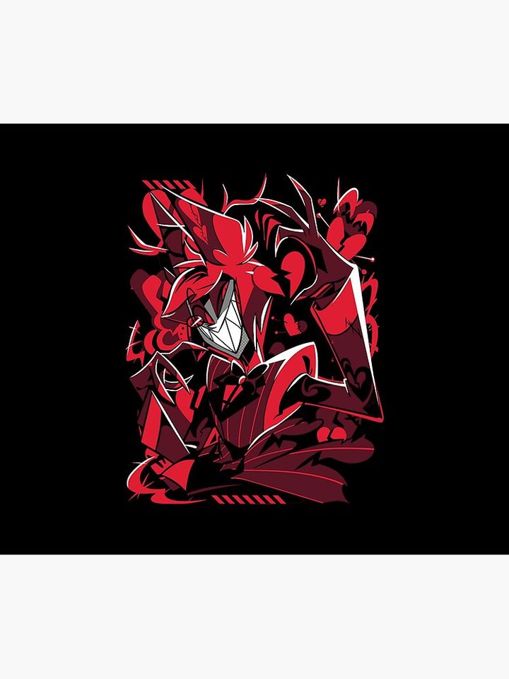 Alastor Hazbin Hotel Mouse Pad, Hazbin Hotel Decor