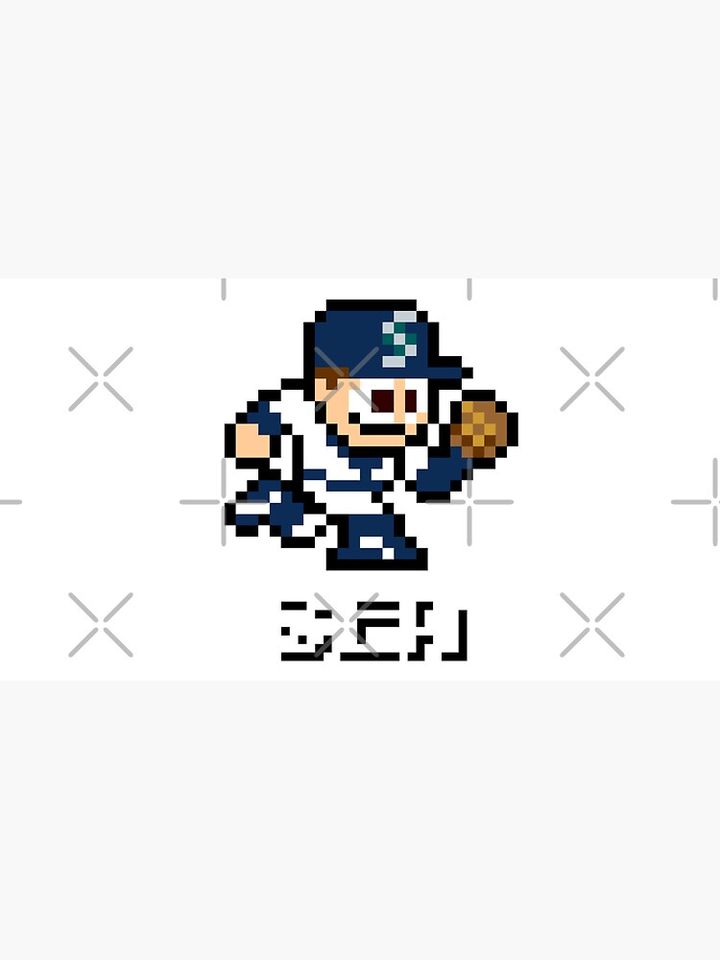 Seattle (8-bit Player + Initials) Cap