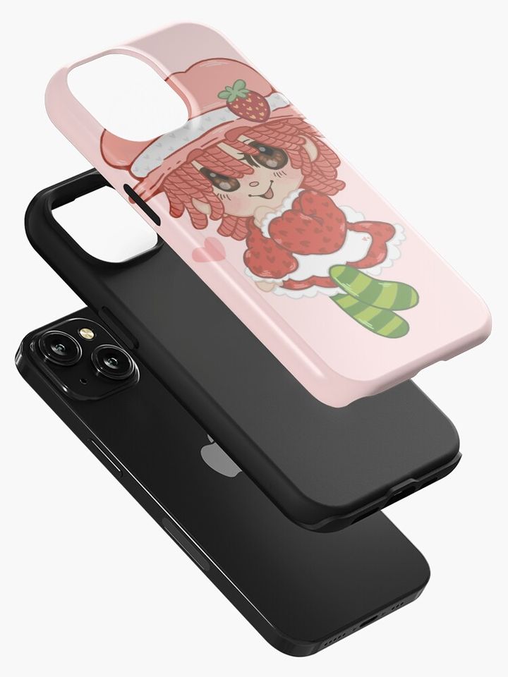 Strawberry shortcake cutie iPhone Case
