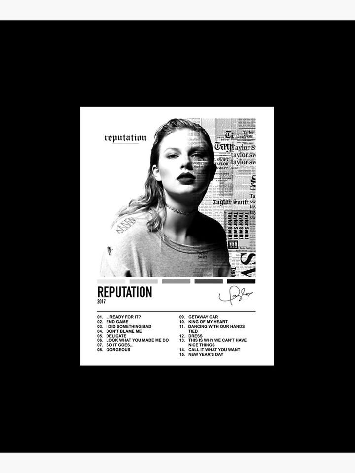 Taylor - Reputation Album Poster Apron