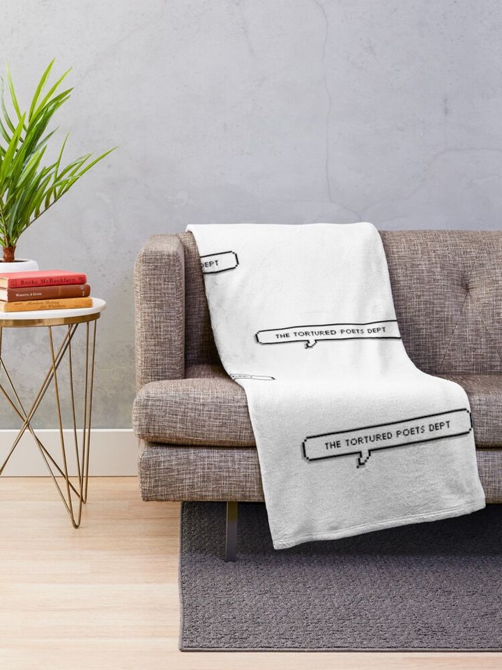 The Tortured Poets Department Throw Blanket