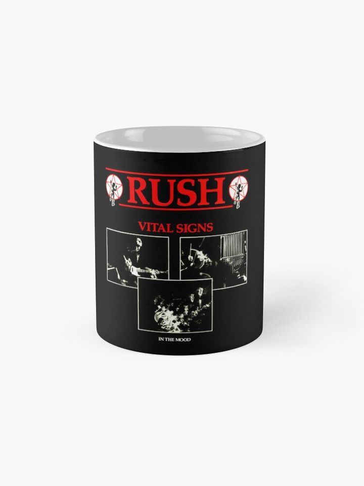 Best Cover Rush Band Coffee Mug
