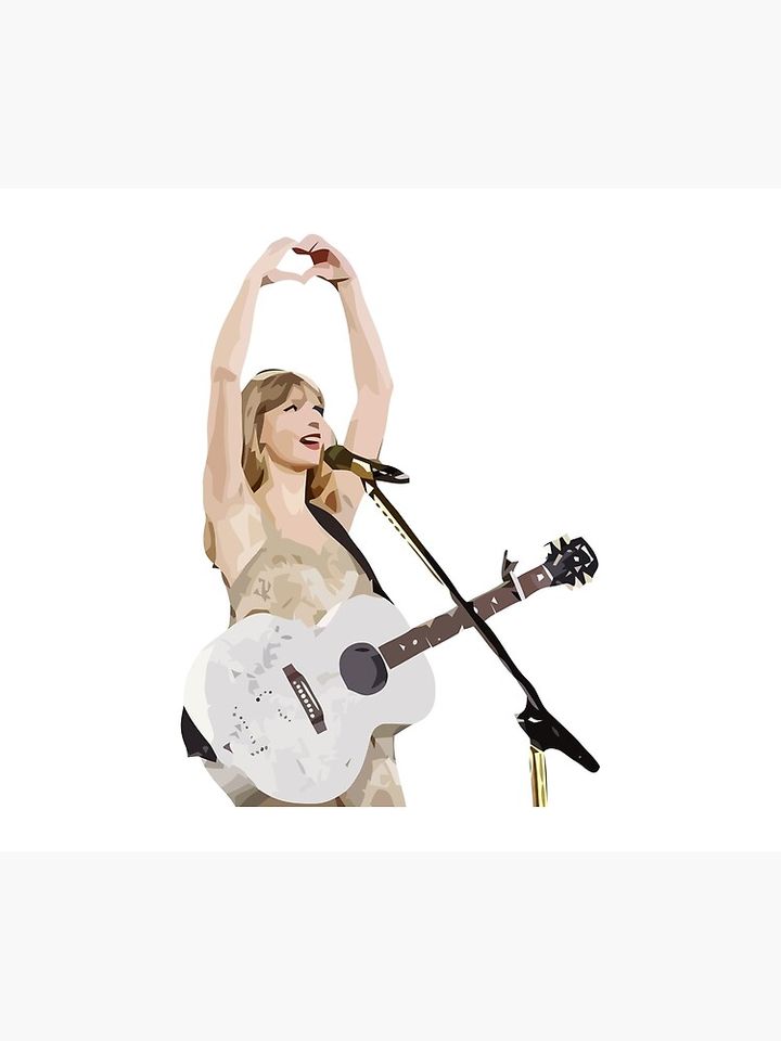 Taylors Swift Love Hand Sign Concert Throw Blanket