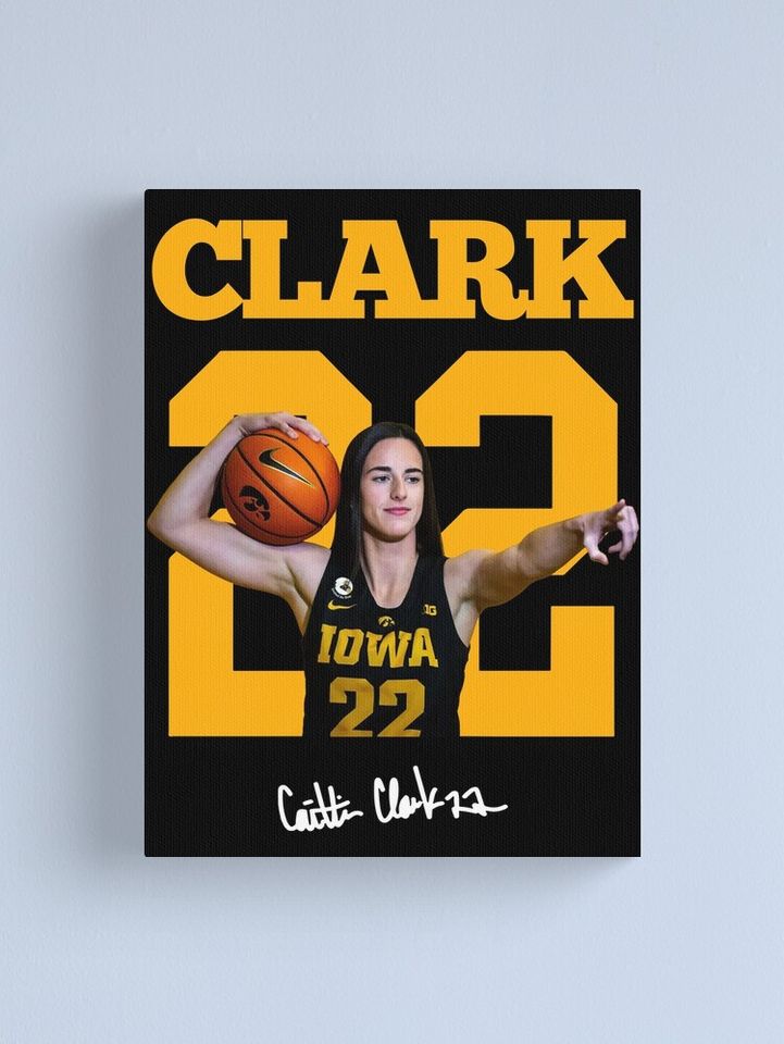 Caitlin Clark 22 Canvas Print