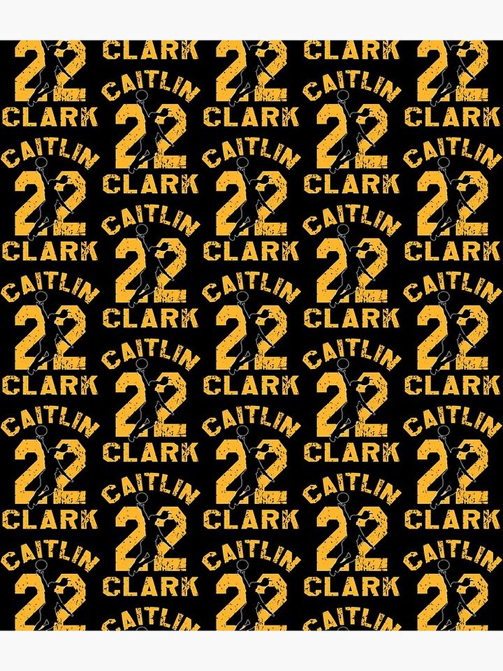 Simple Caitlin Clark 22 Backpack