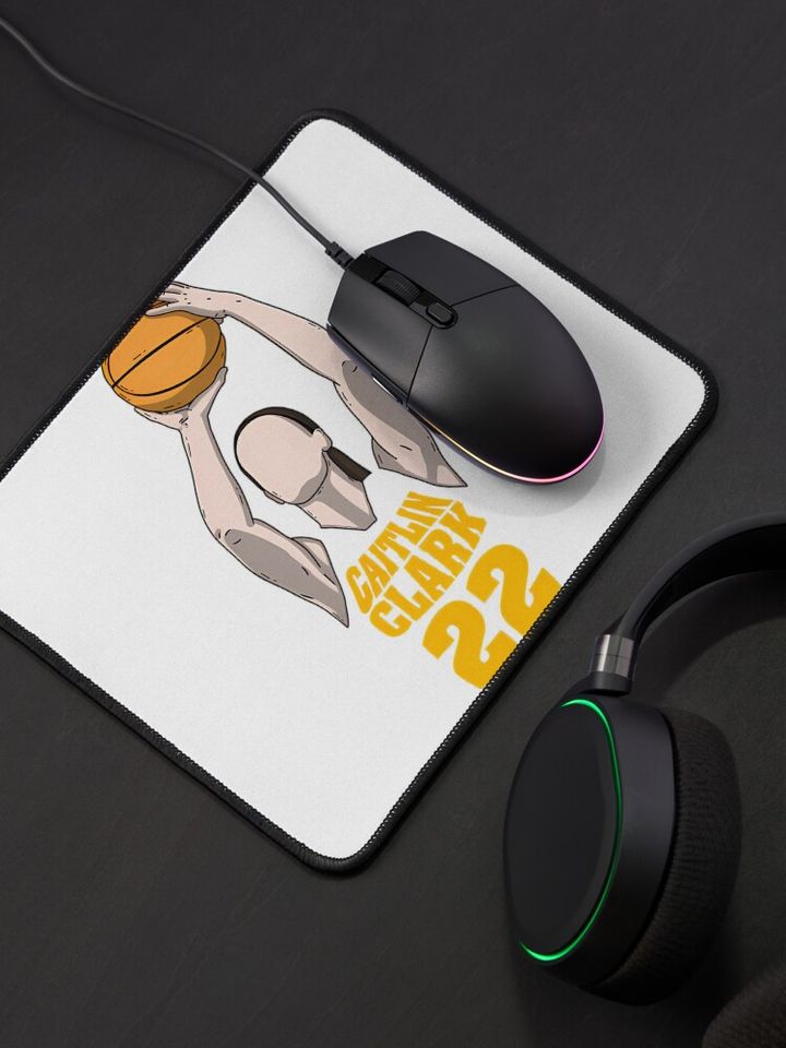 Iowa basketball star Caitlin Clark Mouse Pad