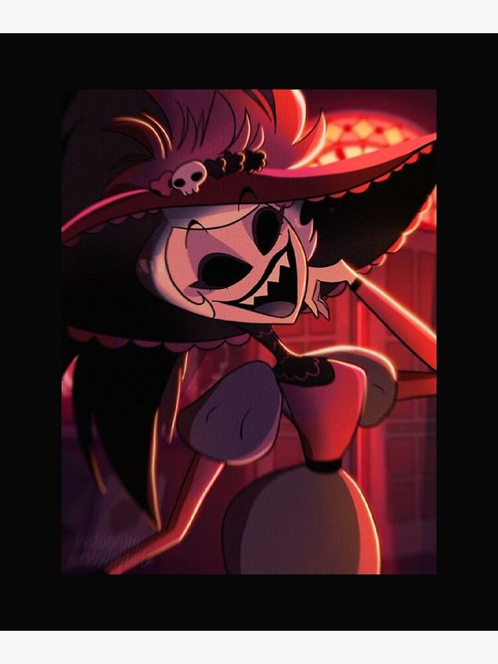 Rosie Hazbin Hotel Poster Artwork for Room Decoration
