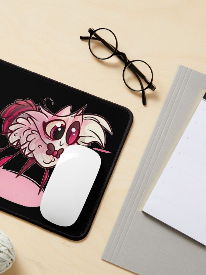 Angel Dust Hazbin Hotel Mouse Pad, Hazbin Hotel Decor