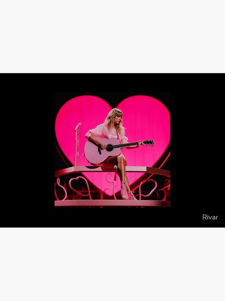 Taylor Playing Guitar Aesthetic Jigsaw Puzzle